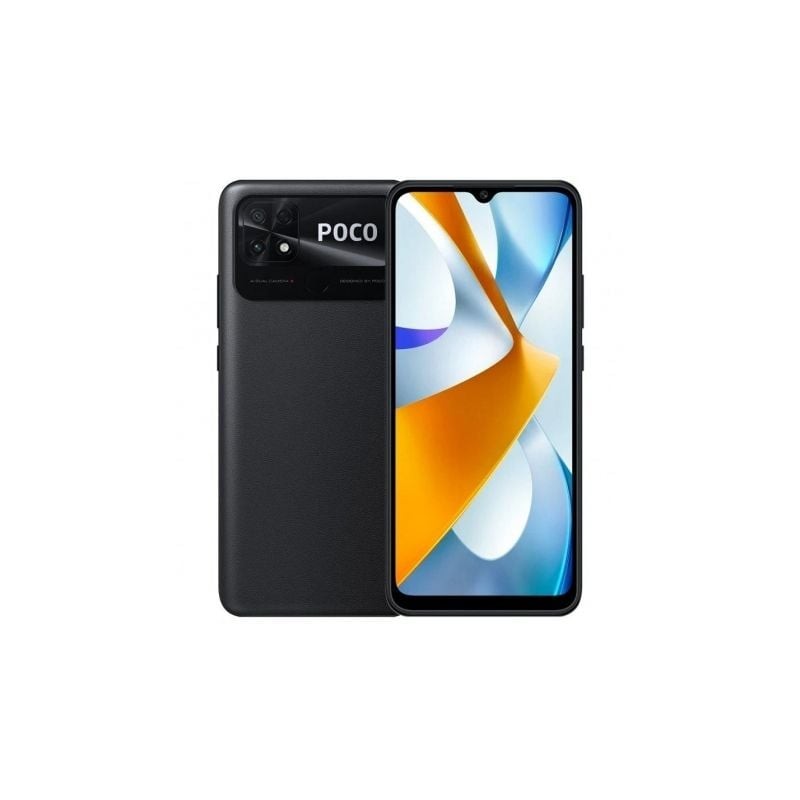 Smartphone Xiaomi POCO C40 4GB/ 64GB/ 6.71"/ Negro Asfalto