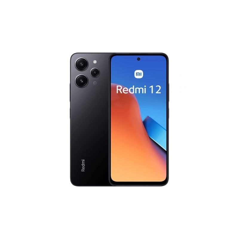 Smartphone Xiaomi Redmi 12 4GB/ 128GB/ 6.79"/ Negro Medianoche